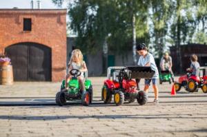 Falk Traktorek na Pedały otwierany Red Supercharger od 3 lat 3
