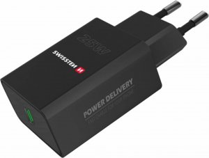 Ładowarka Swissten Zasilacz / sieciowy adapter SWISSTEN 25W, 1 port, USB-C, PPS 2