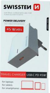 Ładowarka Swissten 1x USB-C  (22050400) 2