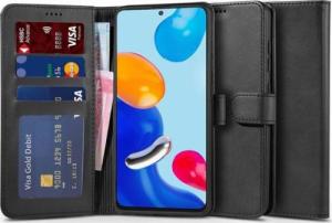 4kom.pl Etui z klapką portfel Wallet do Xiaomi Redmi Note 11 / 11S Black uniwersalny 1