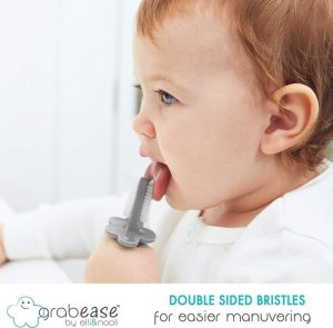 GRABEASE Grabease - Pierwsze szczoteczki Grey 2 PACK 4