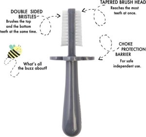 GRABEASE Grabease - Pierwsze szczoteczki Grey 2 PACK 5