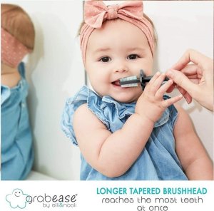 GRABEASE Grabease - Pierwsze szczoteczki Grey 2 PACK 6