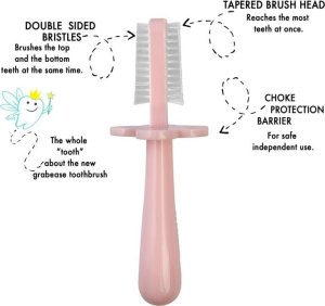 GRABEASE Grabease - Pierwsze szczoteczki Blush 2 PACK 5