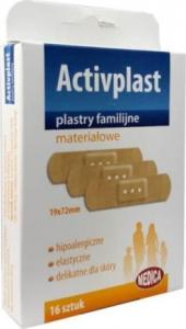 Activplast Activplast Plastry familijne materiałowe 16 szt 1