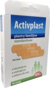 Activplast Activplast Plastry familijne standardowe 16 szt 1