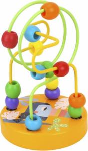 Tooky Toy TOOKY TOY Drewniana Edukacyjna Pętla Motoryczna Labirynt Przeplatanka 4