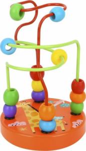 Tooky Toy TOOKY TOY Drewniana Edukacyjna Pętla Motoryczna Labirynt Przeplatanka 5