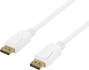 Kabel Deltaco DisplayPort - DisplayPort 15m biały (DP-4151) 1