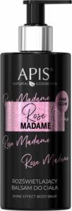 Apis APIS Rose Madame Rozświetlajacy balsam do ciała 300ml 1