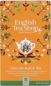 English Tea Shop Herbata czarna cejlońska (20x2,25) BIO 45 g 1