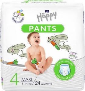 Bella Pieluchomajtki Happy Pants Maxi 4, 8-14 kg, 24 szt. 1