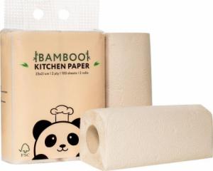 ZUZii ZUZii Bambusowy ręcznik kuchenny, 2-warstwowy 2 rol. 1