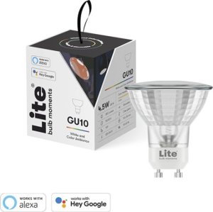 Lite Bulb Moments Lite bulb Moments Inteligentna żarówka, GU10, 4,5W Spot, RGB+W2700K 5