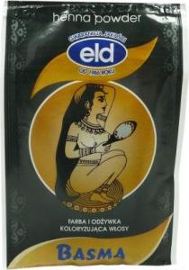 ELD (KOSMETYKA NATURALNA) Basma proszek - farba do włosów 25g ELD 1