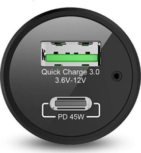 Ładowarka Nevox Nevox 63W USB C Ładowarka samochodowa + QC3.0 Kfz, czarny 2