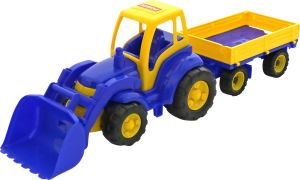 Wader "Mistrz" traktor z łyżką i przyczepą (520) 1