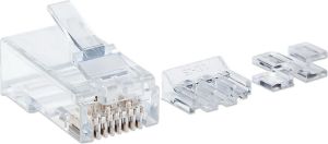 Intellinet Network Solutions Wtyk modularny RJ45 8P8C Cat6 UTP na drut słoik 80 szt. (790536) 2