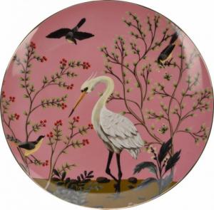 Excellent Houseware EH SIAKI TALERZ PORCELANOWY JAPOŃSKI 26CM 1