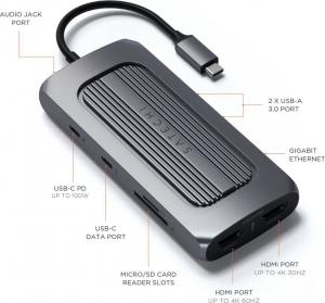 Stacja/replikator Satechi Multiport MX USB-C (ST-UCMXAM) 2