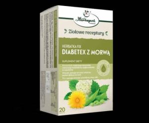 HERBAPOL KRAKÓW Herbapol Diabetex z morwą, herbatka fix 20 x 1.5 g 1