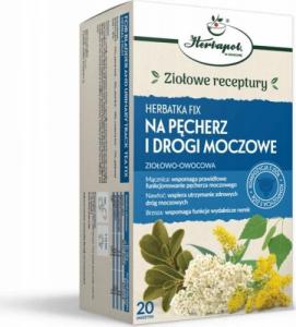 Krakowskie Zakłady Zielarskie Herbapol Herbatka fix Na Pęcherz i Drogi Moczowe 2g saszet.x 20-Herbapol 1