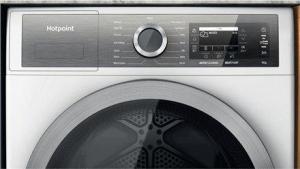 Suszarka do ubrań Hotpoint Hotpoint Dryer machine H8 D94WB EU Energy efficiency class A+++, Front loading, 9 kg, Condensation, LCD, Depth 64.9 cm, White 3