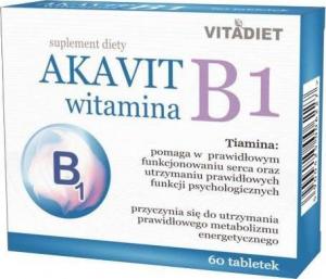 Vitadiet Vitadiet Akavit Witamina B1 60 t. układ nerwowy 1