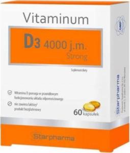 STARPHARMA Starpharma Vitaminum D3 4000 j.m. Strong 60 k 1