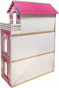 Infantastic Infantastic Duży drewniany domek dla lalek z oświetleniem 6