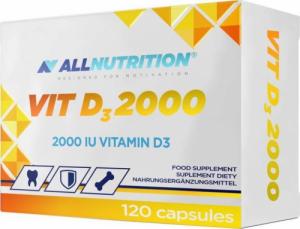 ALLNUTRITION Allnutrition Witamina D3 2000 120 k 1