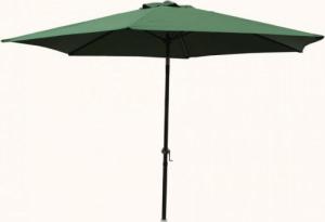 Rojaplast Parasolka ogrodowa o średnicy 300 cm, zielona z możliwością pochylenia 1