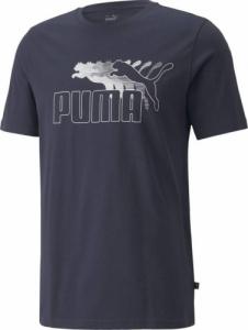 Puma Koszulka męska PUMA NO. 1 LOGO GRAPHIC TEE PARISIAN NIGHT S 1