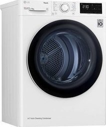 Suszarka do ubrań LG LG Dryer Machine RH80V3AV6N Energy efficiency class A++, Front loading, 8 kg, LED touch screen, Depth 69 cm, Wi-Fi, White 6