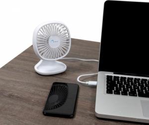 Wentylator USB Lifetime Lifetime - Mini wentylator biurkowy USB 3