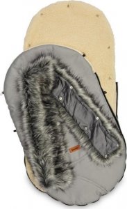 Sensillo SENSILLO ŚPIWOREK ESKIMO GREY / WEŁNA 100 X 46 4