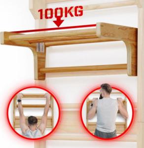 Physionics Physionics Drążek Strength do drabinek, 73x45x27 cm 2