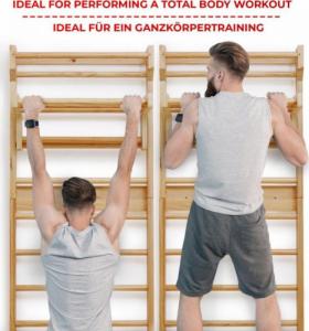 Physionics Physionics Drążek Strength do drabinek, 73x45x27 cm 5