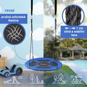 Huśtawka Physionics Physionics Huśtawka w kształcie koła, niebieska, 100 cm 7