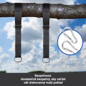 Huśtawka Physionics Physionics Huśtawka w kształcie koła, niebieska, 100 cm 8