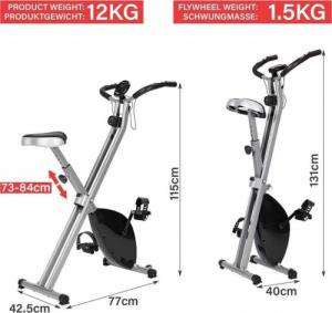 Rower stacjonarny Physionics EXBK04 magnetyczny 25