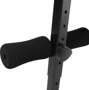 Physionics Wielofunkcyjna ławka siłowa , 116x33x48-120 cm 7