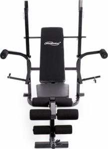 Physionics Wielofunkcyjna ławka treningowa , czarna, 18 kg 5