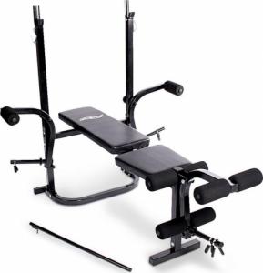 Physionics Wielofunkcyjna ławka treningowa , czarna, 18 kg 7