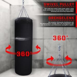 Physionics Physionics Zestaw bokserski z rękawicami, 30 x 100 cm 7