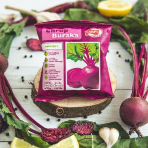 Crispy Natural CRISPY NATURAL Burak Winegret (Suszone chipsy) 18g 2