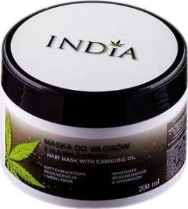 India India Maska Do Włosów Z Olejem Z Konopi 200Ml 1