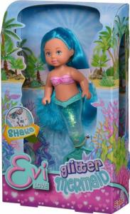 Simba SIMBA Lalka Evi Brokatowa Syrenka Niebieska 4