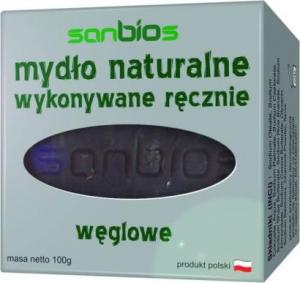 Sanbios SANBIOS mydło węglowe 100g 1