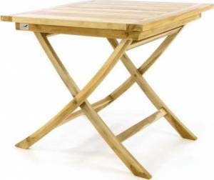Divero Składany stół ogrodowy DIVERO - drewno tekowe 1